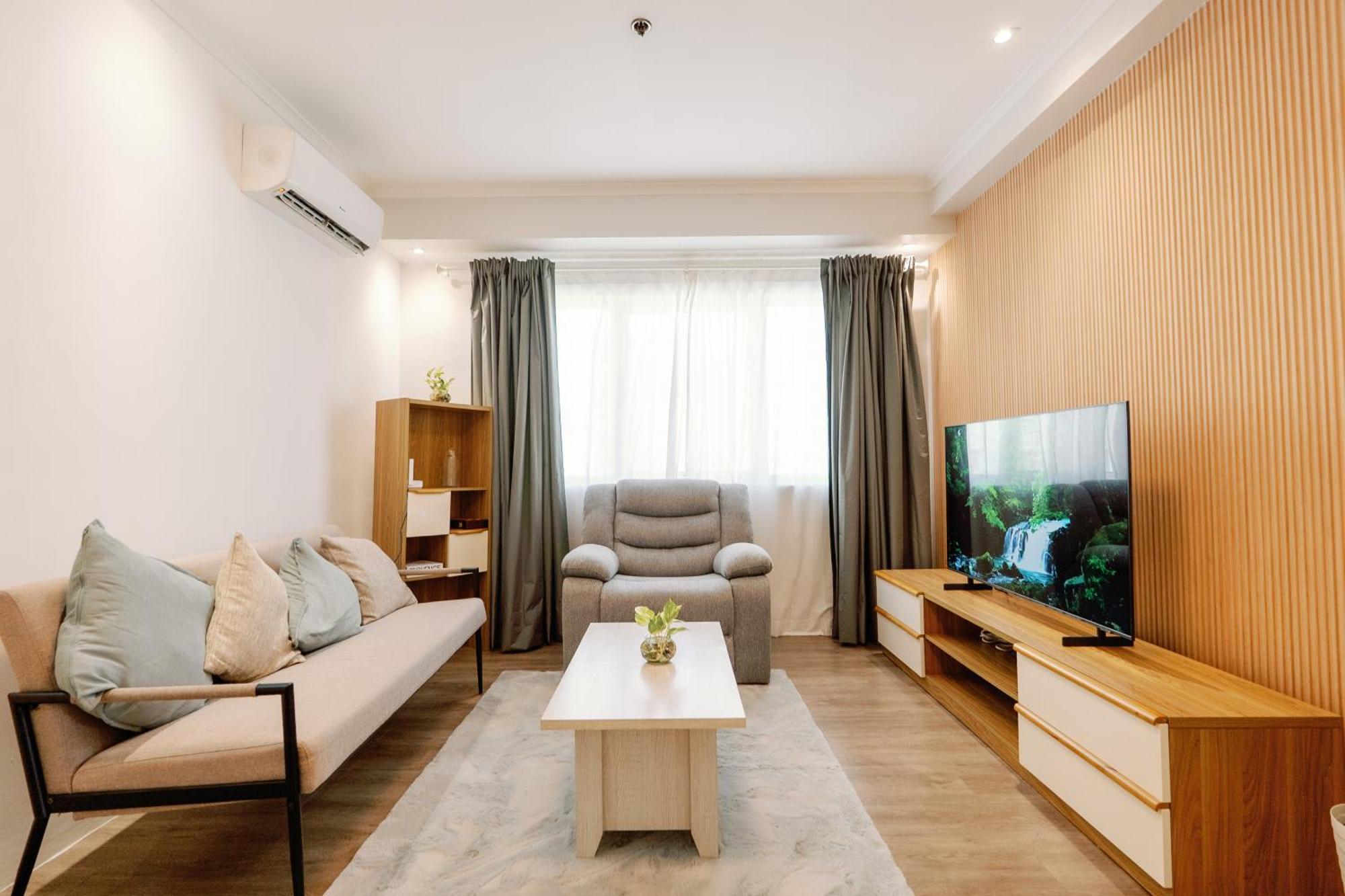 Cozy 2-Bedroom At South Of Market Soma Bgc Near Sm Aura, Market! Market! & Bonifacio High Street Taguig Bagian luar foto