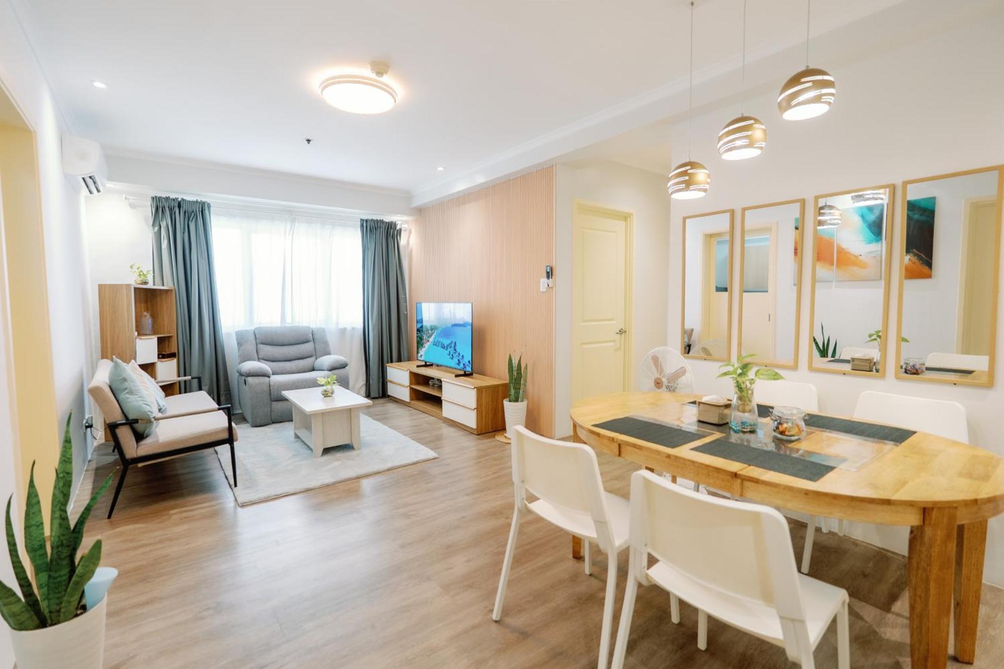 Cozy 2-Bedroom At South Of Market Soma Bgc Near Sm Aura, Market! Market! & Bonifacio High Street Taguig Bagian luar foto