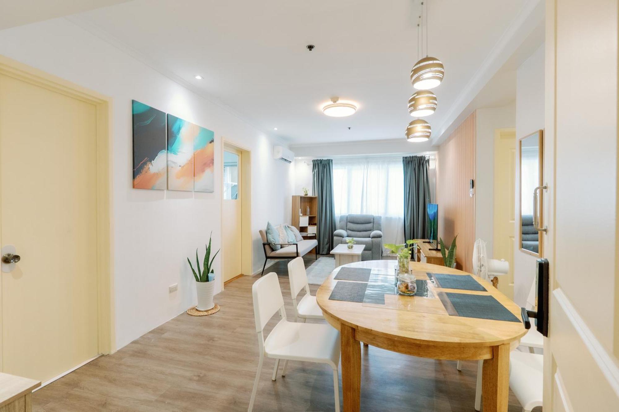 Cozy 2-Bedroom At South Of Market Soma Bgc Near Sm Aura, Market! Market! & Bonifacio High Street Taguig Bagian luar foto
